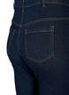 Ellen bootcut jeans med hög midja, Blå, Packshot image number 3