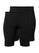 2-pack cykelshorts, Svart, Packshot image number 0
