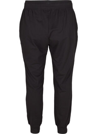 Sweatpants med fickor, Black, Packshot image number 1