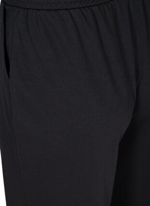 Culotte-byxor med fickor, Black, Packshot image number 3