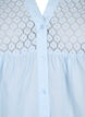 FLASH – Skjorta med virkad detalj, Cashmere Blue, Packshot image number 2