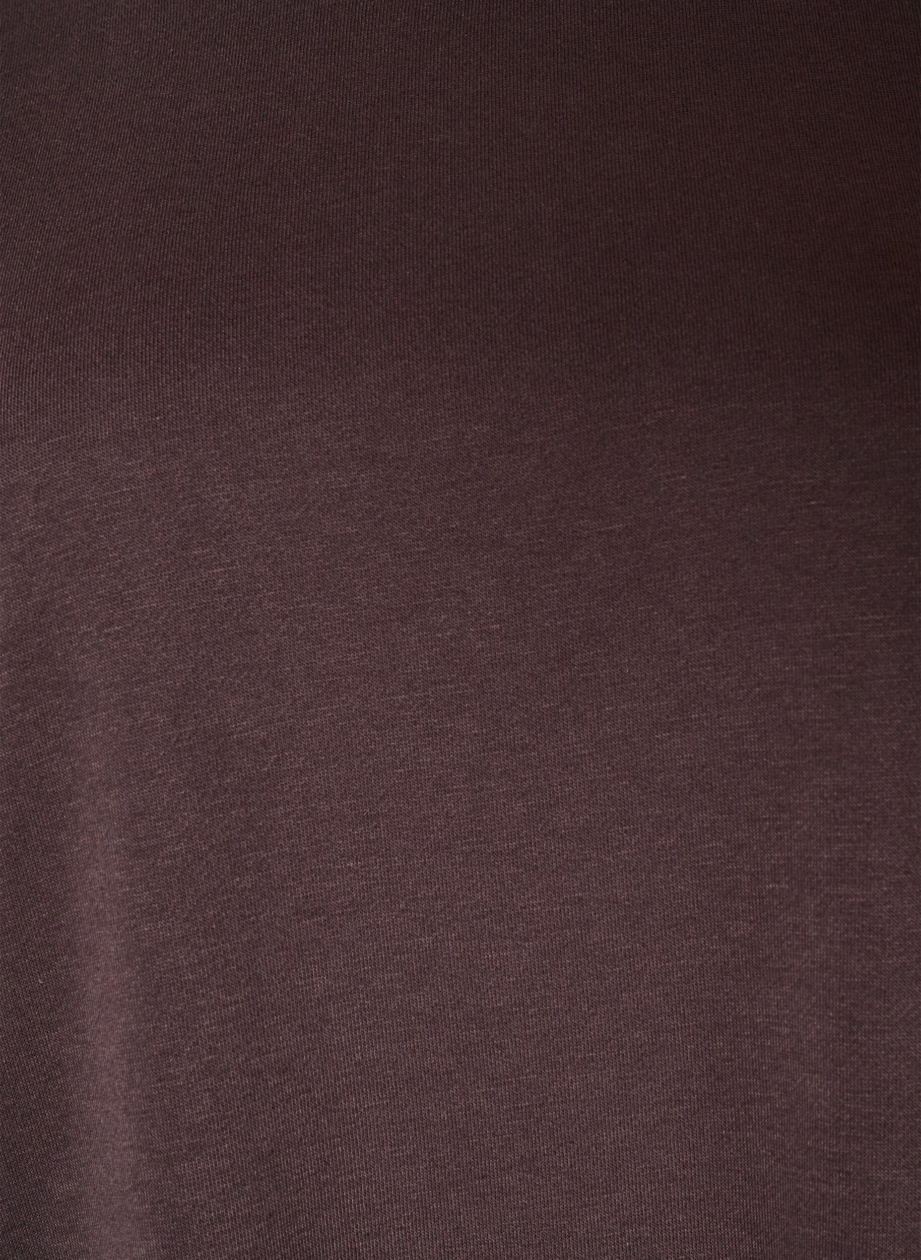 ZizziL&ouml;s sweatshirtkl&auml;nning med fickor, Brun, Packshot image number 2