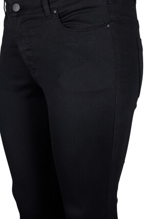 Viona jeans med normal midja, Black, Packshot image number 2