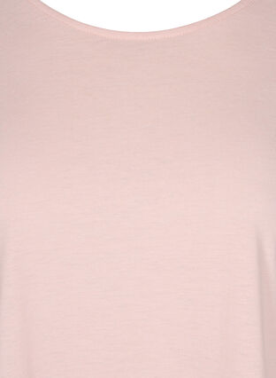 T-shirt i bomullsmix, Rose Smoke, Packshot image number 2
