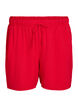 Shorts med fickor och res&aring;r i midjan, R&ouml;d, Packshot image number 0