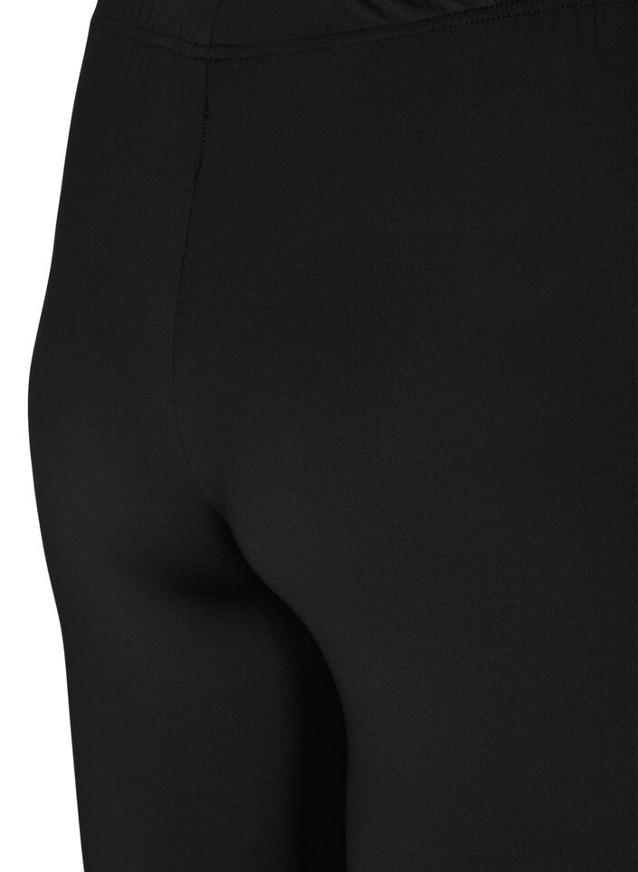 2-pack basic leggings, Svart, Packshot image number 2