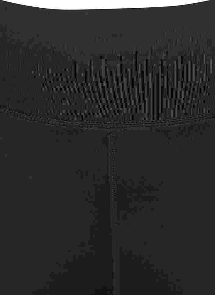 Träningstights med 3/4-längd, Black, Packshot image number 2