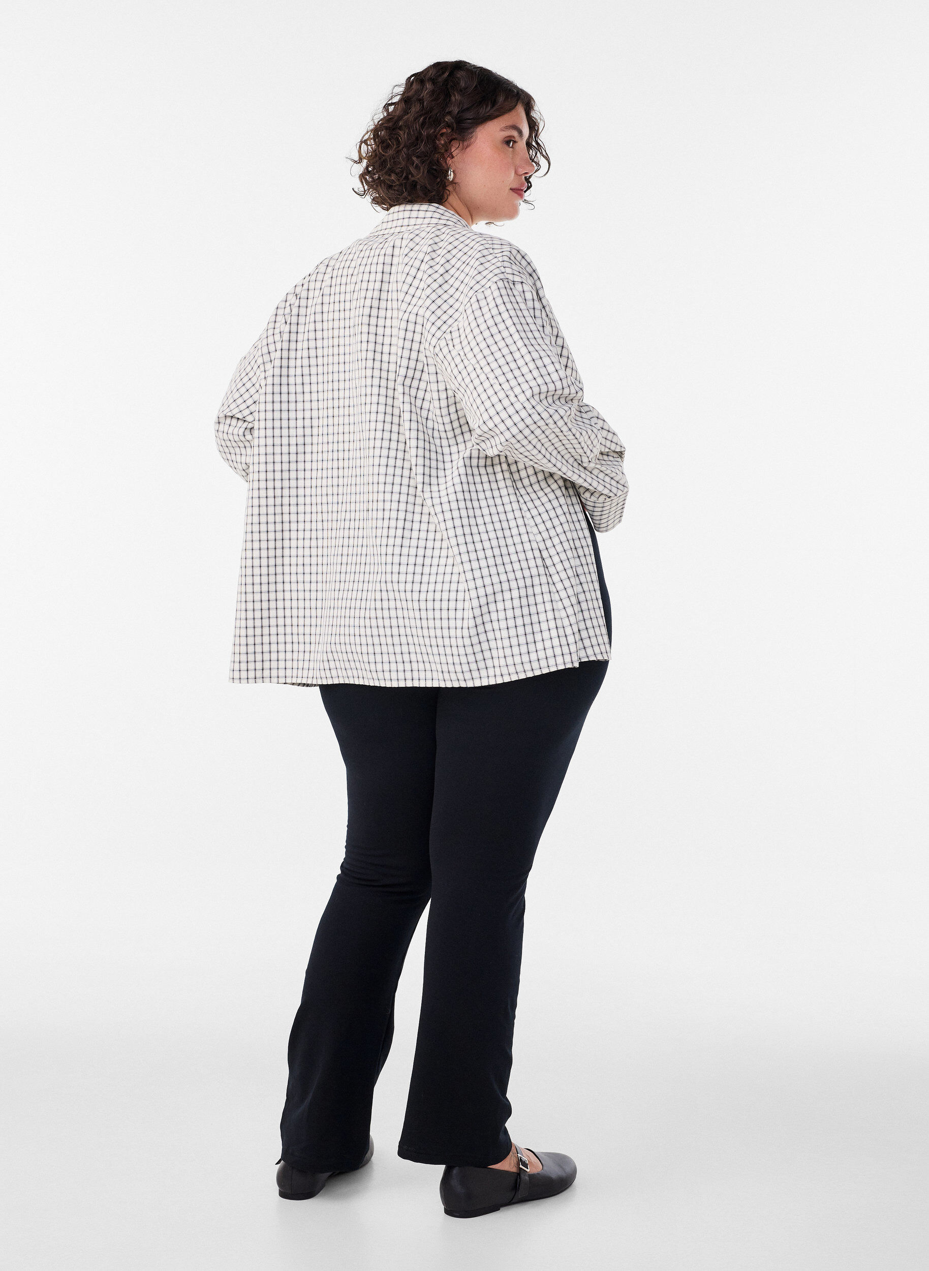 ZizziUtsv&auml;ngda jerseybyxor, Svart, Model image number 2