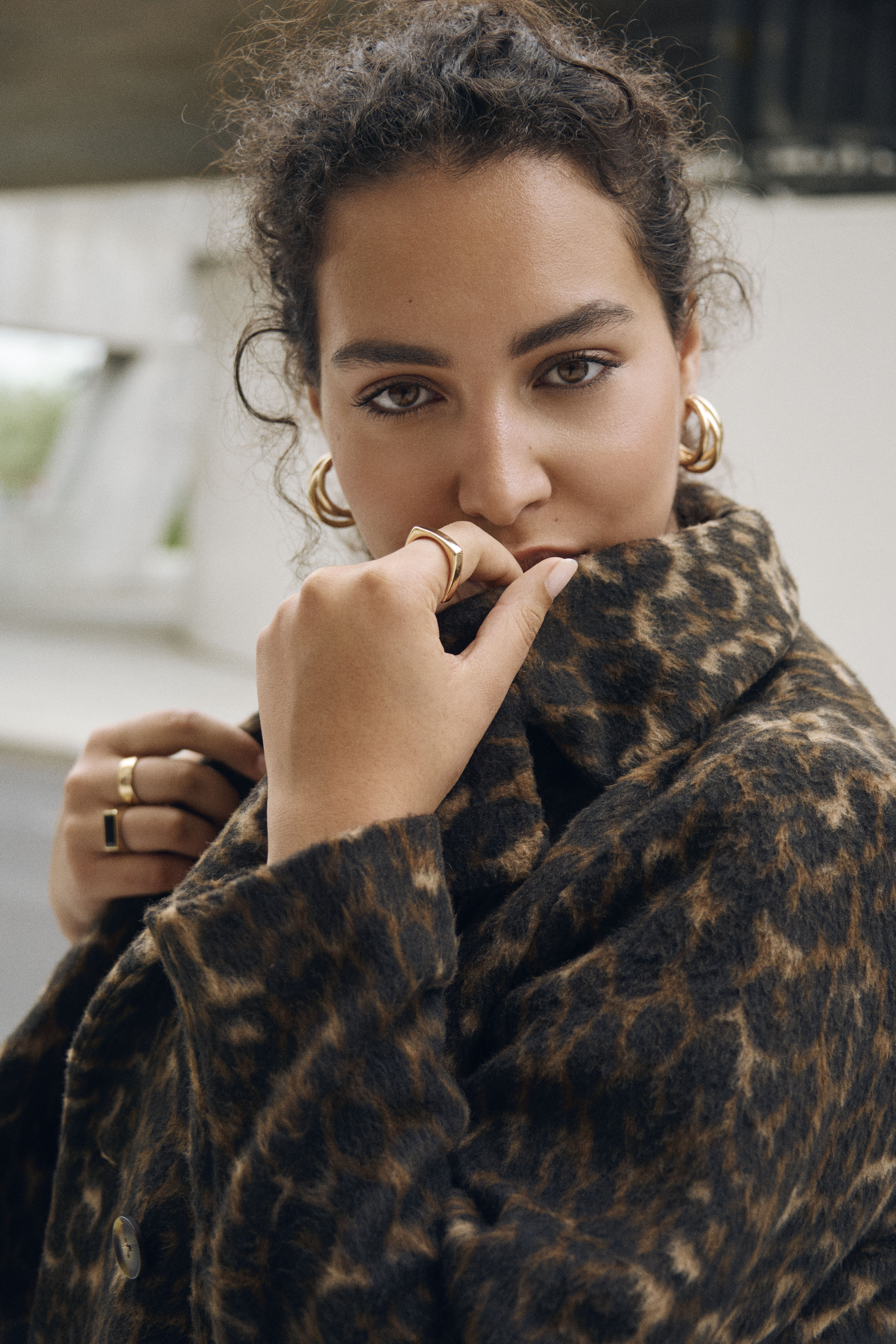 Zizzi Leopard-kappa, , Model