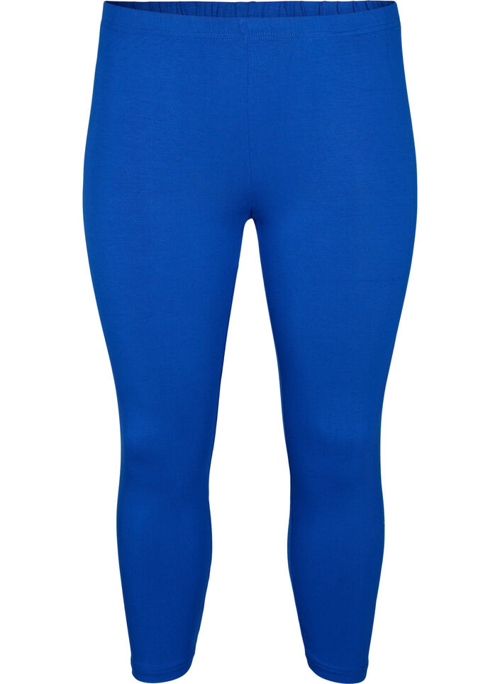 3/4 bas-leggings, Bl&aring;, Packshot image number 0