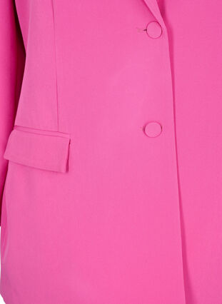 Klassisk blazer med knapp, Rose Violet, Packshot image number 2