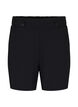Shorts med fickor och l&ouml;s passform, Svart, Packshot image number 0