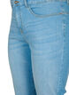 Amy knickers med hög midja och broderier, Light blue denim, Packshot image number 2