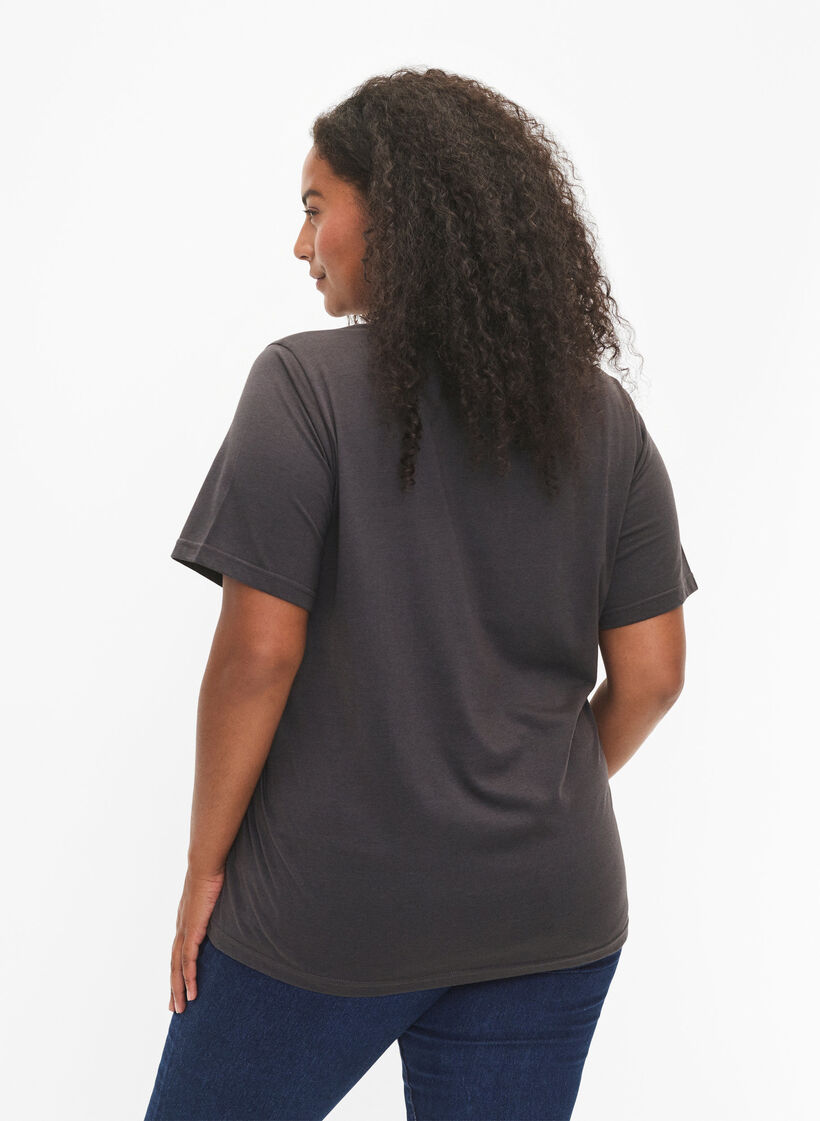 T-shirt från FLASH med tryck, Phantom, Model image number 1