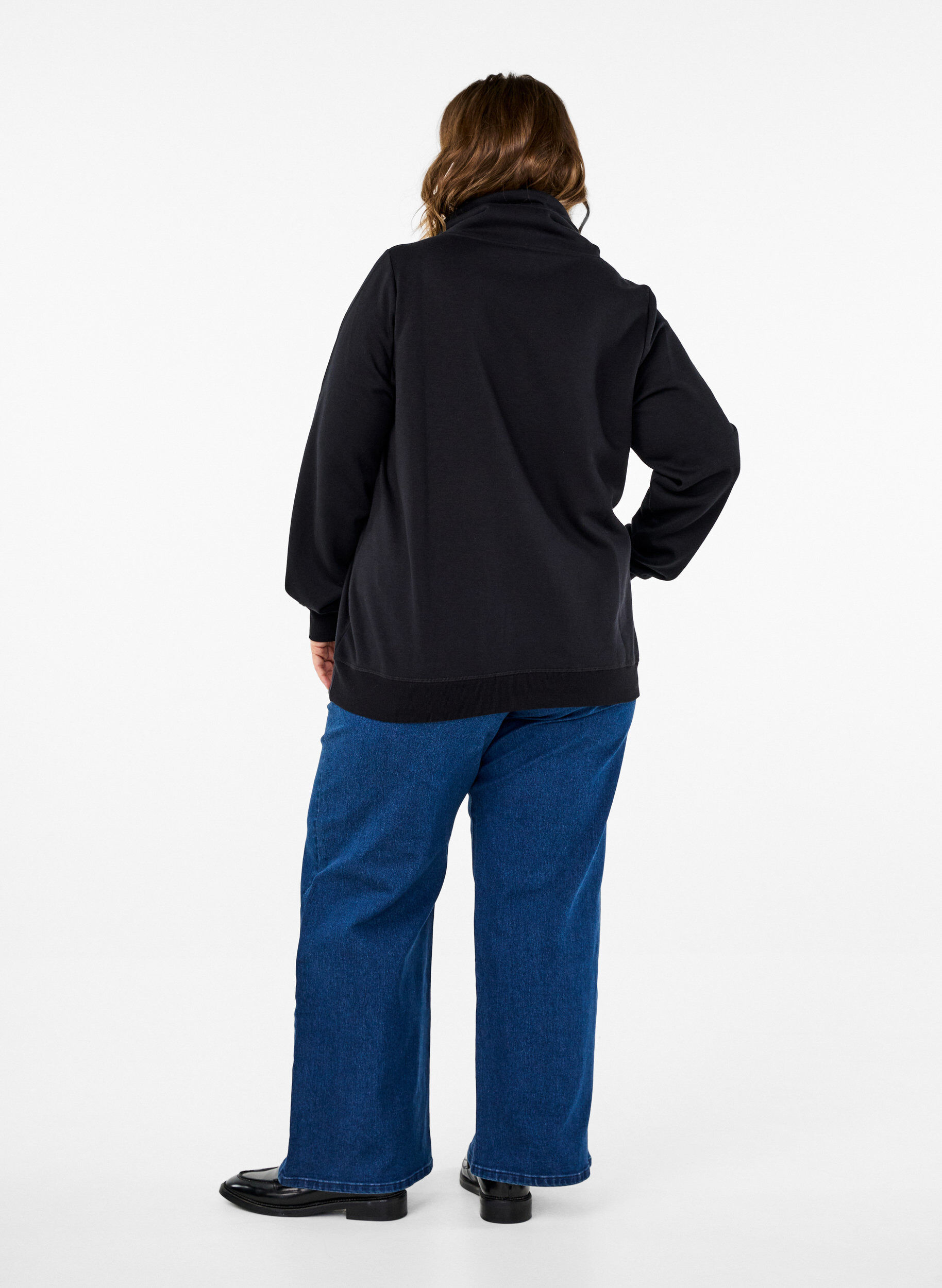 ZizziVida jeans, Bl&aring;, Model image number 1