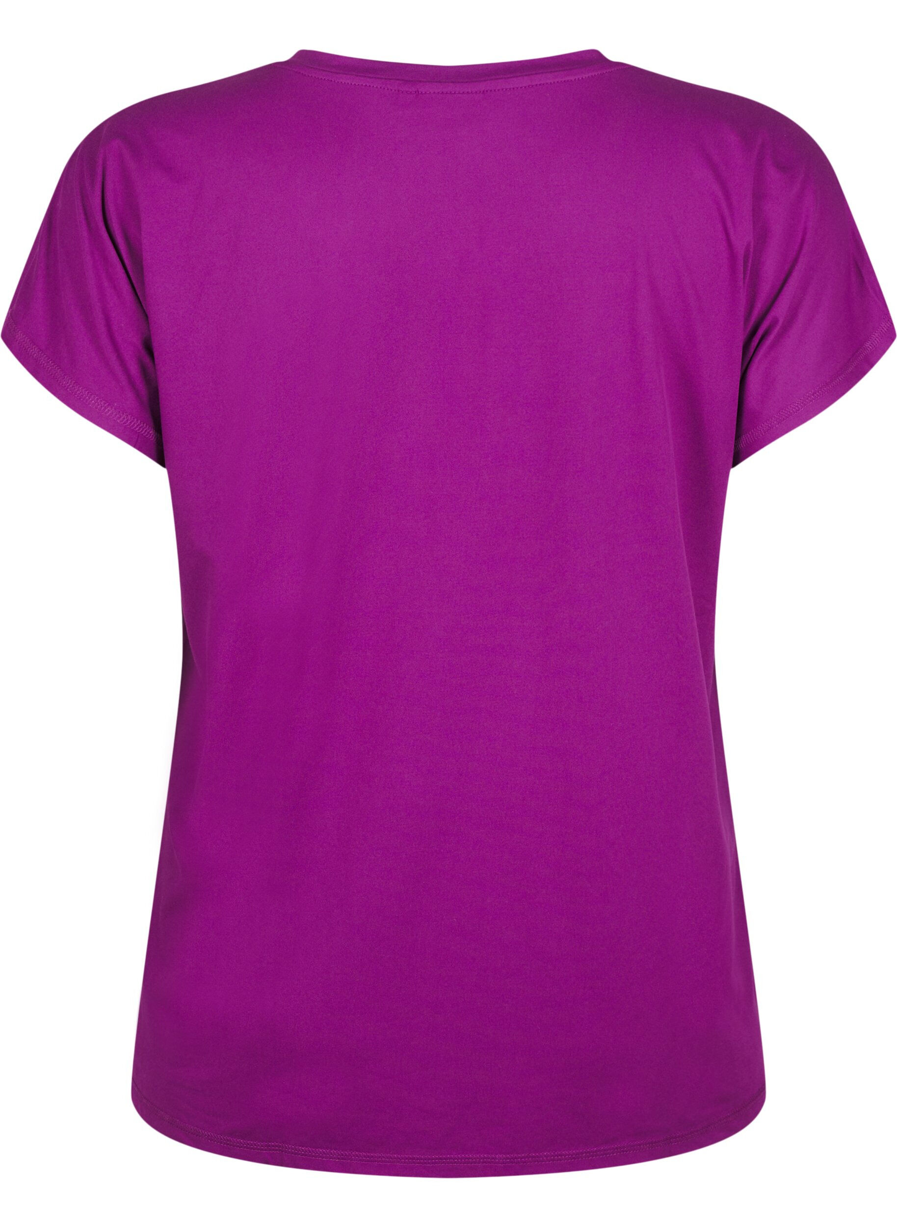 Zizzi T-shirt, Lila, Packshot image number 1