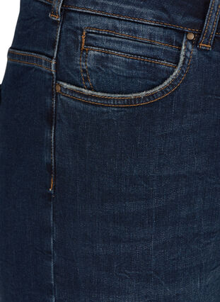 Bootcut jeans, Dark blue denim, Packshot image number 2