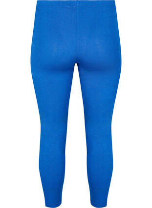 Basic leggings i viskos, Monaco Blue, Packshot image number 1