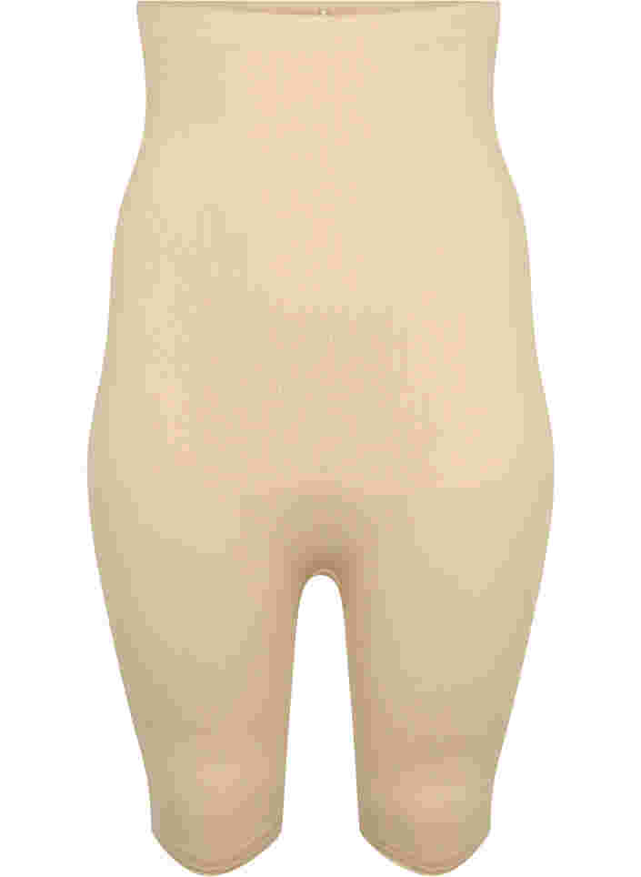 Shapewear shorts med högmidja, Nude