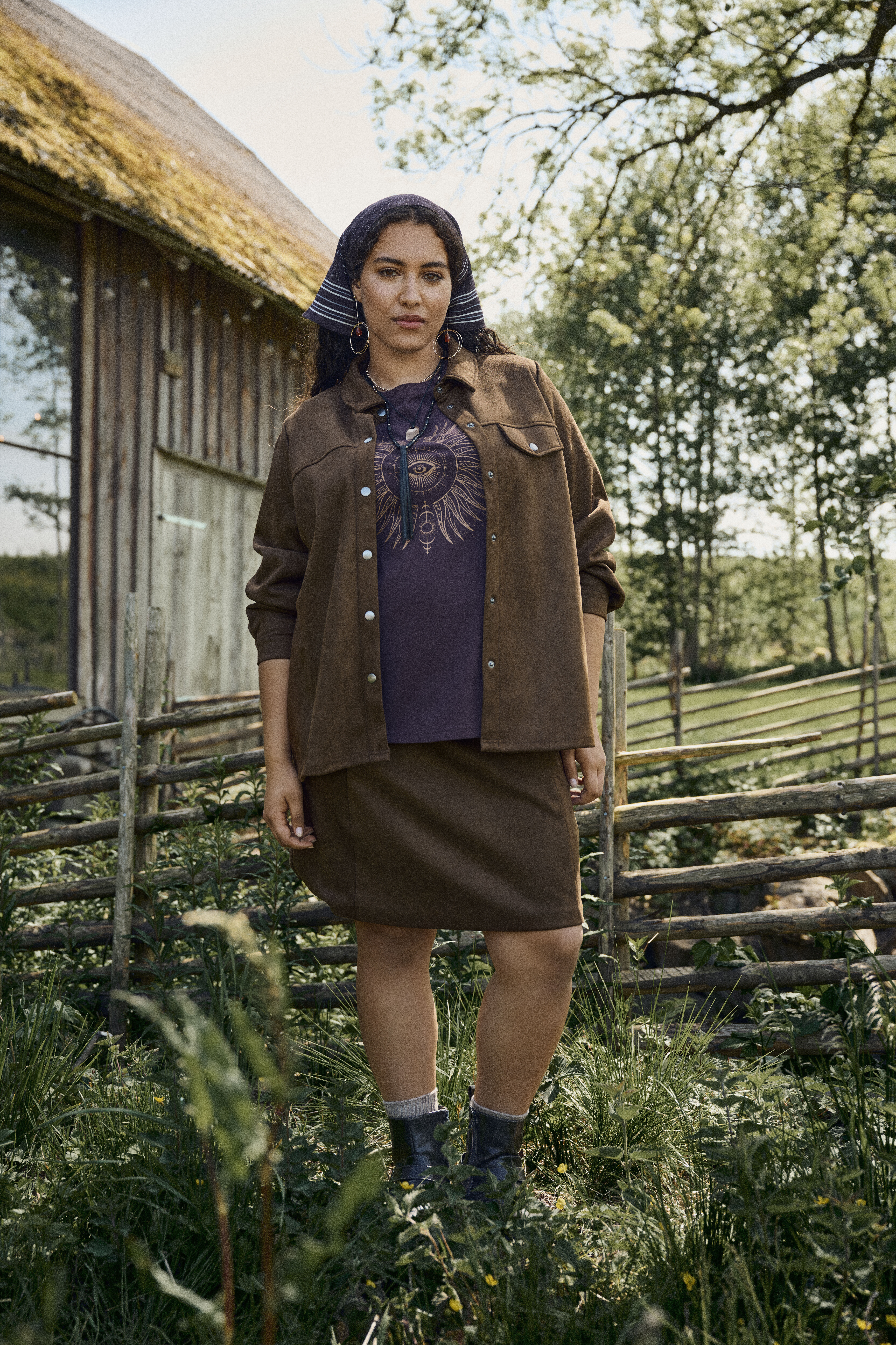 Matchande set i brunt, , Model