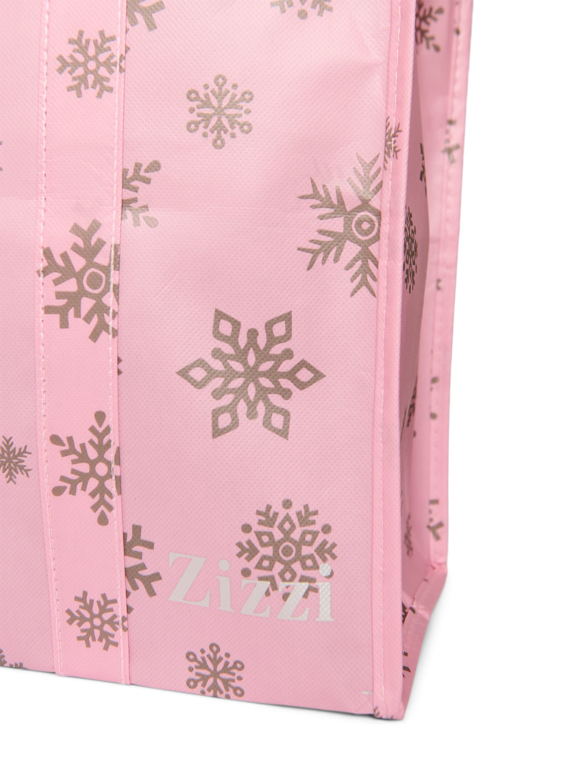 Zizzi Shoppingv&auml;ska med dragkedja, Rosa, Packshot image number 2