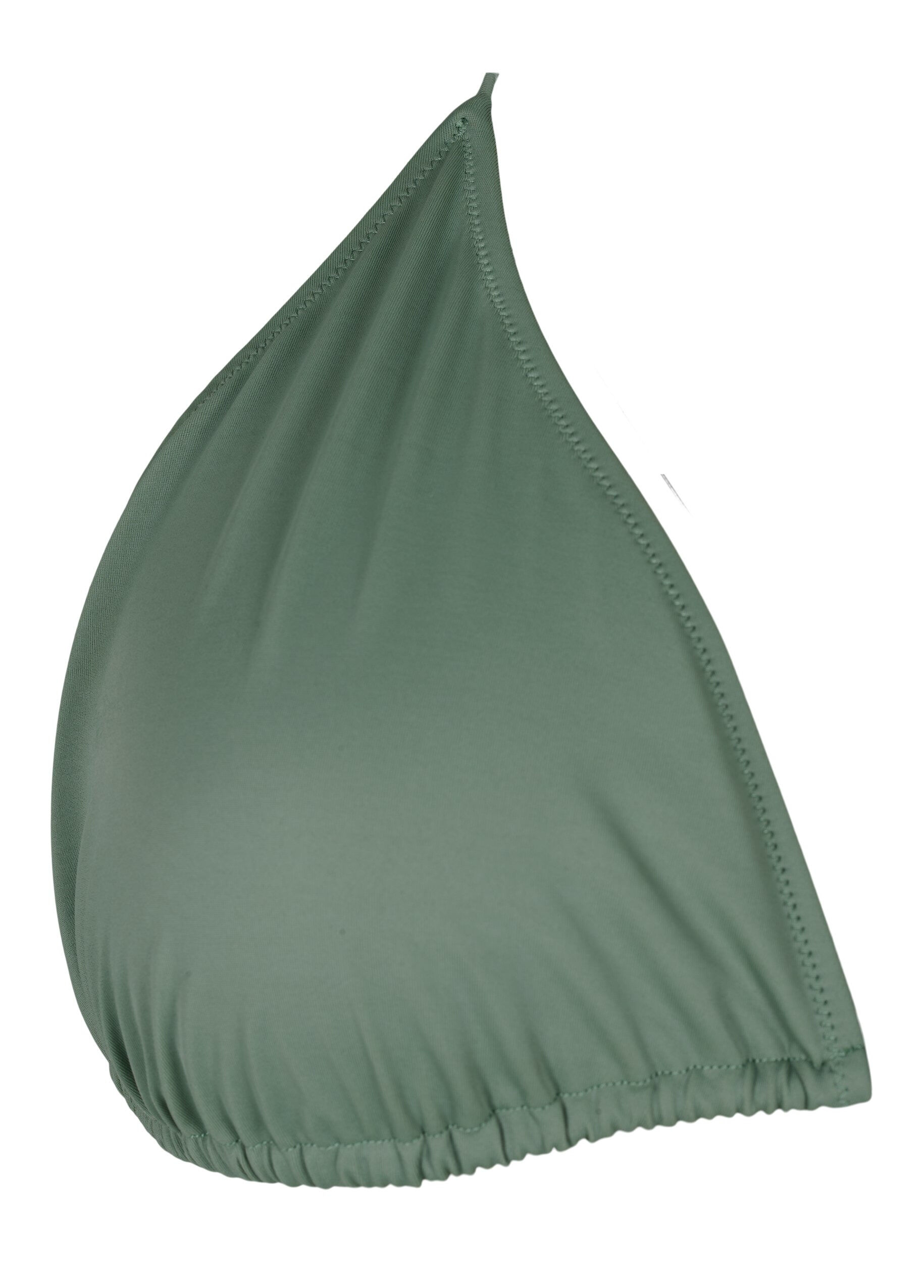 Zizzi Trekantsbikini-bh, Gr&ouml;n, Packshot image number 2