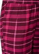 Rutiga pyjamasbyxor i bomull, R&ouml;d, Packshot image number 2