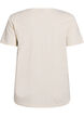 T-shirt med tryck, Vanilla, Packshot image number 1