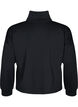 Sweatshirt i modalblandning hög hals, Black, Packshot image number 1