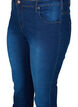 Emily jeans med smal passform och normal midja, Bl&aring;, Packshot image number 2