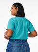 Enf&auml;rgad t-shirt i bomull, Bl&aring;, Model image number 2
