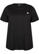 T-shirt med tryck, Svart, Packshot image number 0