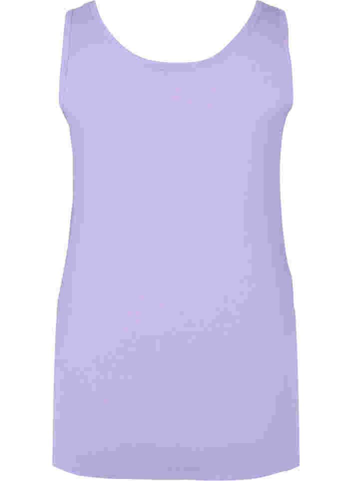 Enfärgat baslinne i bomull, Paisley Purple, Packshot image number 1