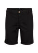 Chinoshorts med fickor, Black, Packshot image number 0