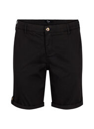 Chinoshorts med fickor, Black