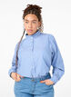 Randig skjortblus med volanger, Princess Blue W. St., Model image number 0