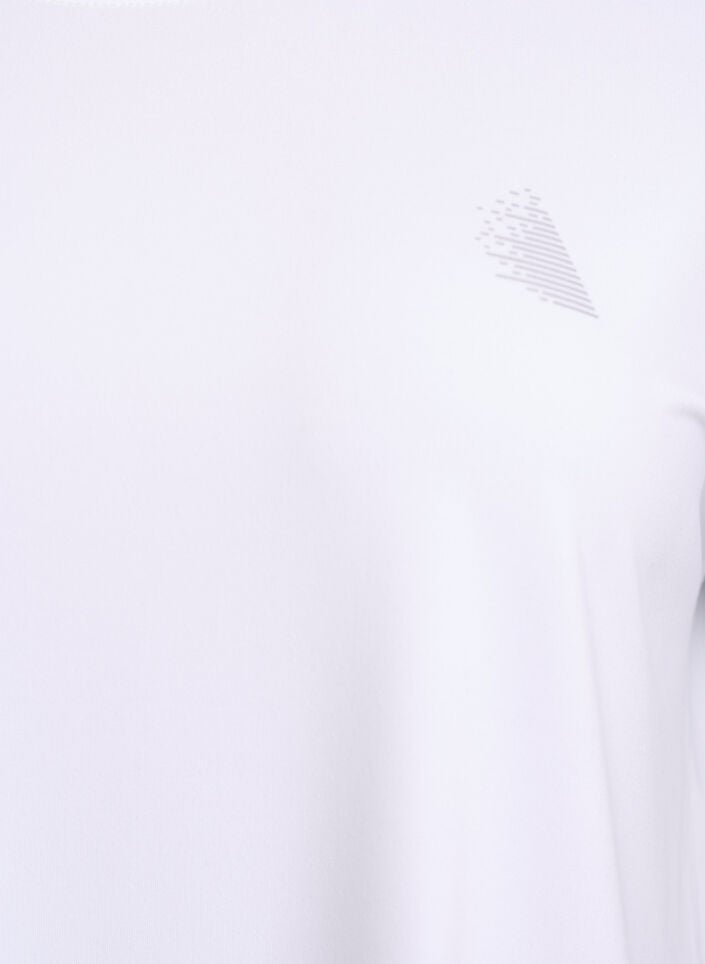 Enf&auml;rgad tr&auml;nings-T-shirt, Vit, Packshot