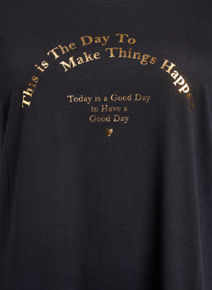 FLASH - T-shirt med tryck, Svart, Packshot image number 2