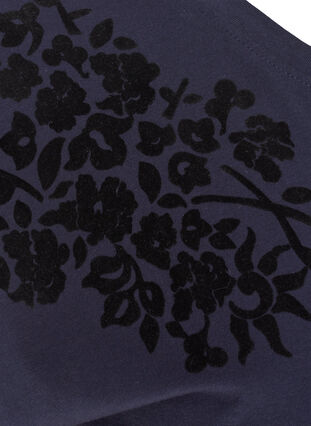 T-shirt i ekologisk bomull med mönster , Night Sky, Packshot image number 3