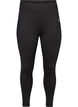 Croppade basleggings f&ouml;r tr&auml;ning, Svart, Packshot image number 0