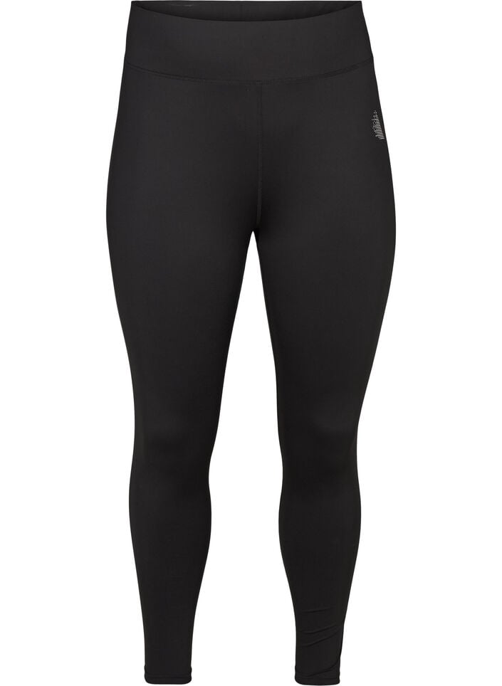 Croppade basleggings f&ouml;r tr&auml;ning, Svart, Packshot image number 0