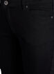 Emily-jeans med smal passform och normal midja, Svart, Packshot image number 2