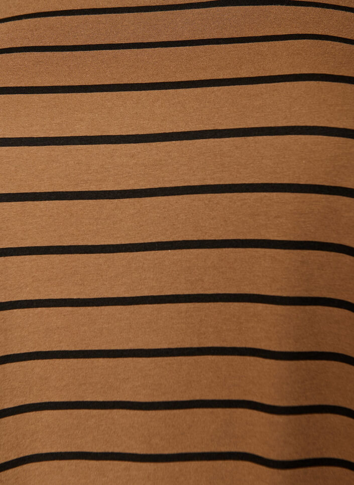 2-pack t-shirtkl&auml;nningar med korta &auml;rmar, Brun, Packshot image number 2