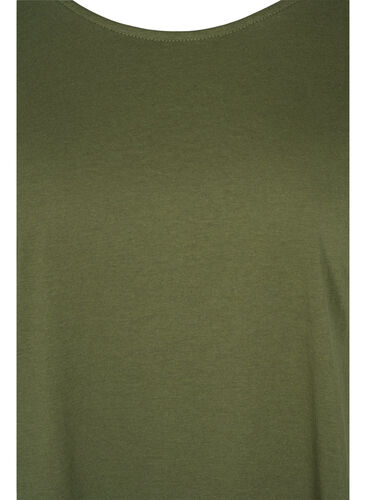 T-shirt i bomullsmix, Ivy Green, Packshot image number 2