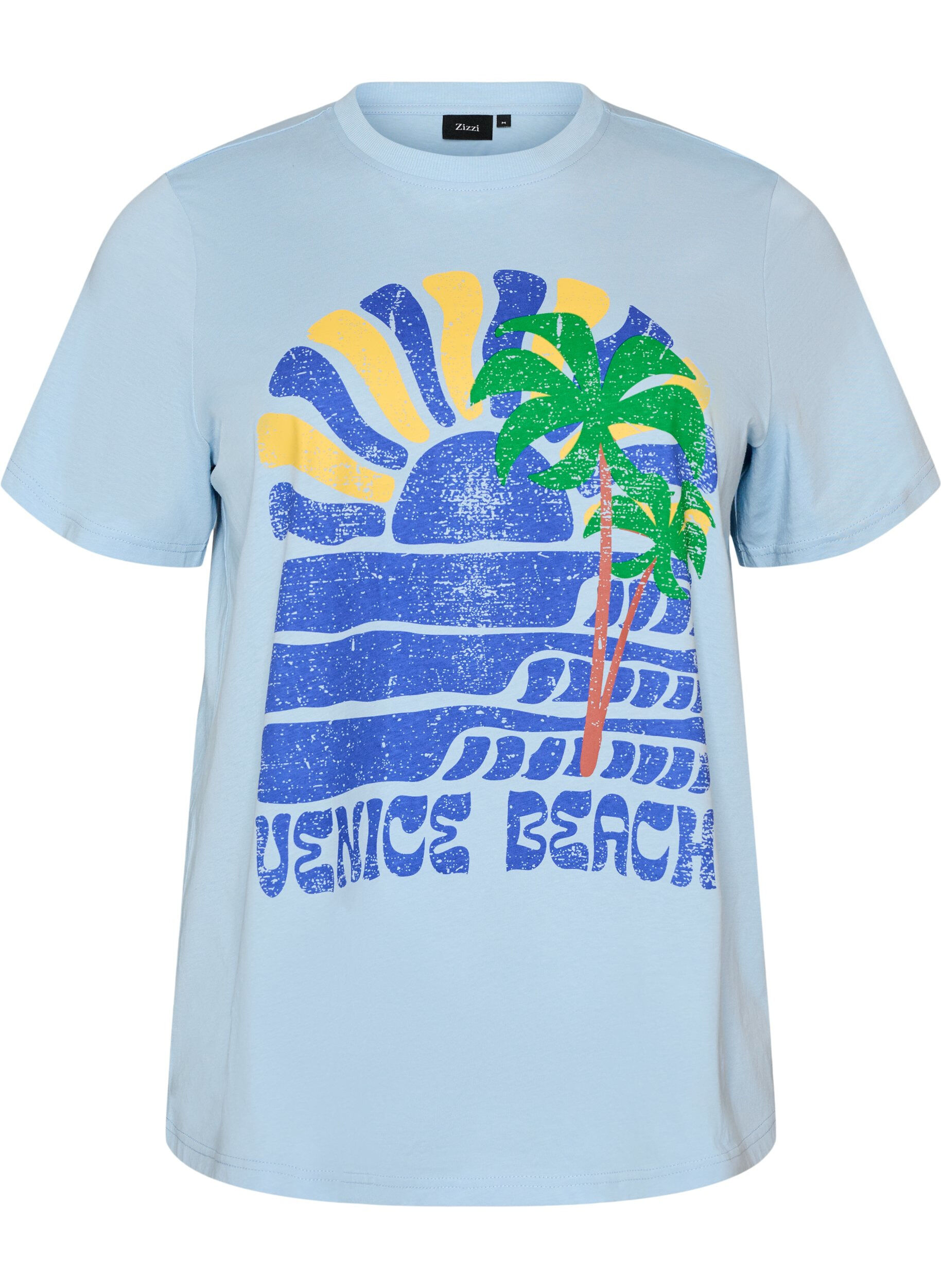 T-shirt i bomull med tryck