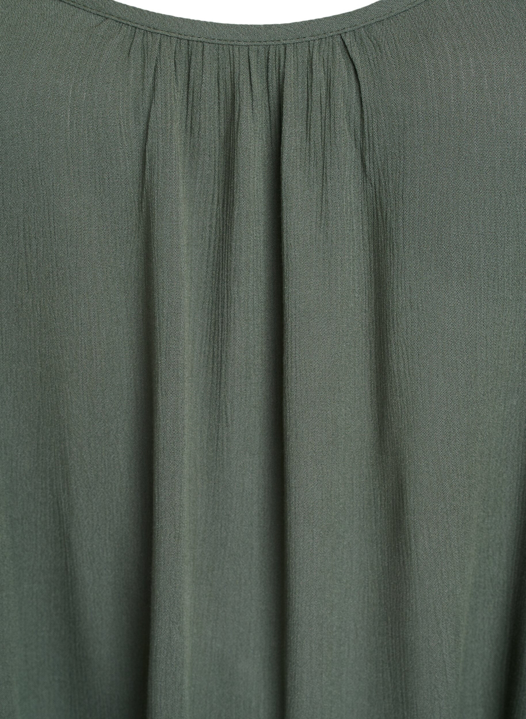 ZizziLinne i viskos, Gr&ouml;n, Packshot image number 2