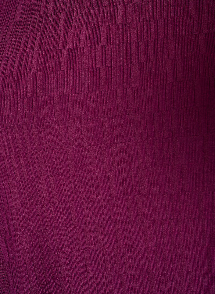 Kl&auml;nning med ballongform och struktur, R&ouml;d, Packshot image number 2