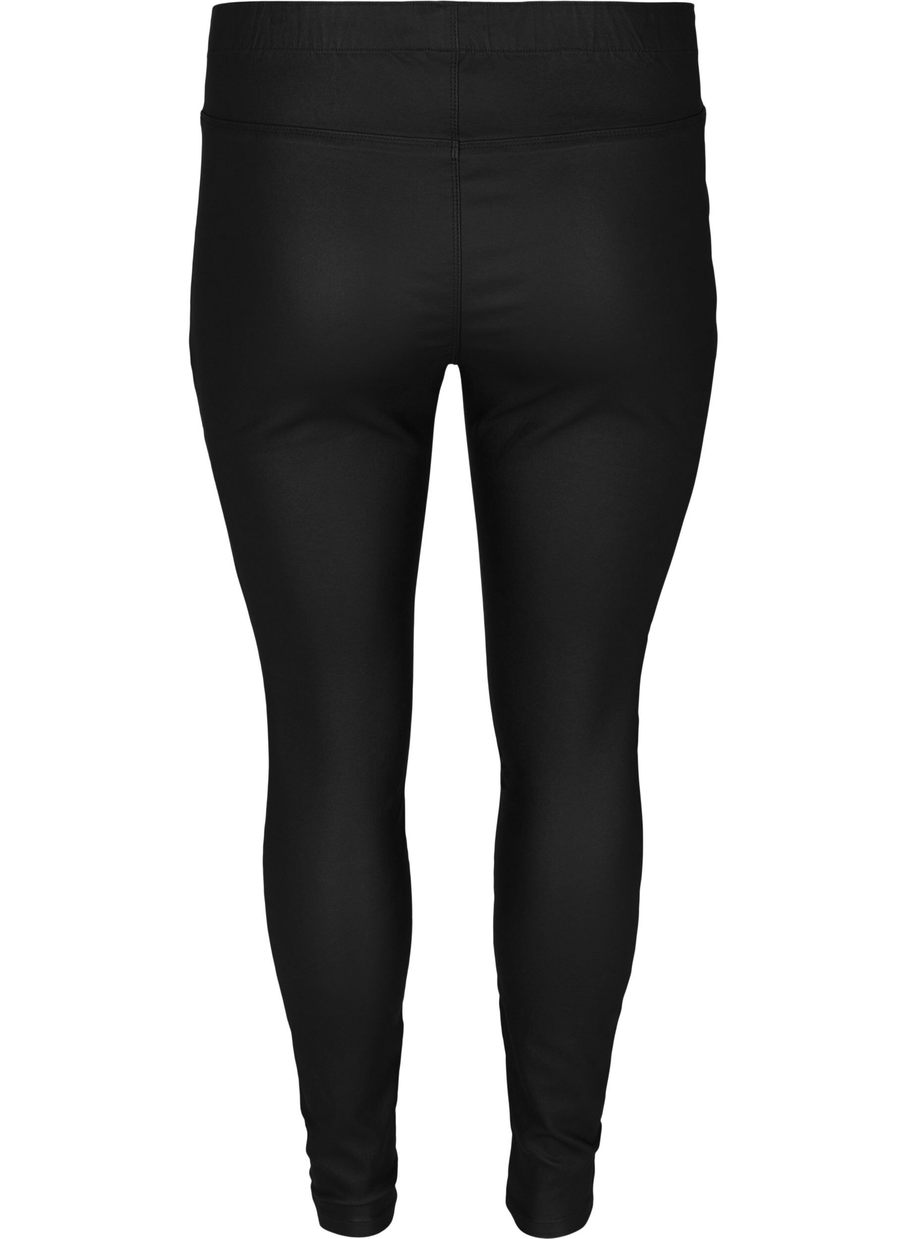 Zizzi Leggings i viskosblandning, Black, Packshot image number 1