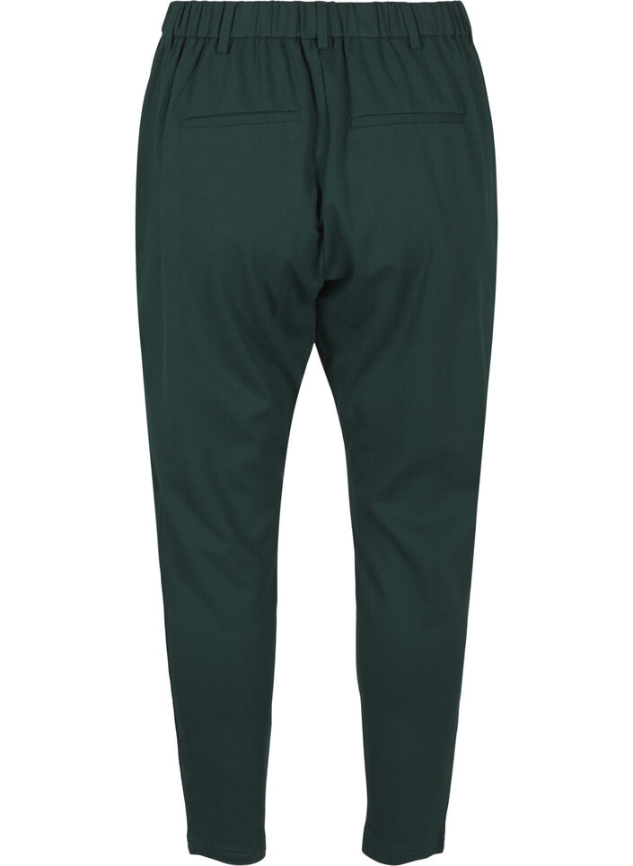 Croppade Maddison-byxor, Gr&ouml;n, Packshot image number 1