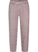 Pyjamasbyxor i bomull med h&ouml;g midja, R&ouml;d, Packshot image number 0